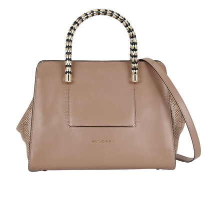 Serpenti Chain Top Handle, front view